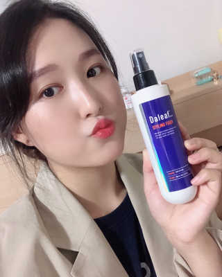 달리프 글램 스타일링 픽서 200ml — 4점을 준 리뷰어가 2020년 5월 올린 사용 사진