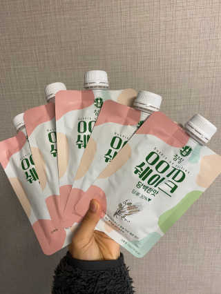 [꾸콤] 참참 OOTD쉐이크 담백한 일주일세트 50g x 5 — 5점을 준 리뷰어가 2020년 10월 올린 사용 사진