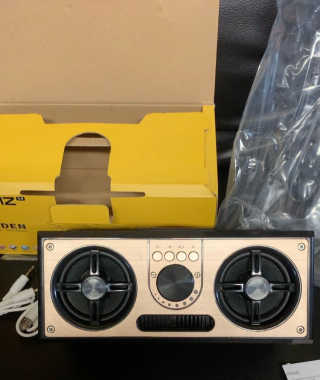 SEVIZ RETRO20W 레트로 블루투스 스피커 — 5점을 준 리뷰어가 2020년 8월 올린 사용 사진