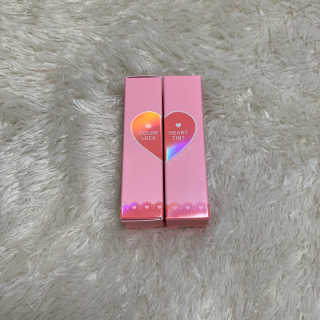 [블랙루즈] 컬러 락 하트 틴트 1+1 — 5점을 준 리뷰어가 2020년 7월 올린 사용 사진