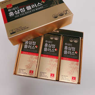 서울약사신협_투데이홍삼정플러스스틱_10g x 30포 — 4.5점을 준 리뷰어가 2020년 11월 올린 사용 사진