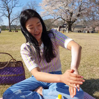 더마비 에브리데이 선블록 SPF50+PA++++ — 4점을 준 리뷰어가 2020년 4월 올린 사용 사진