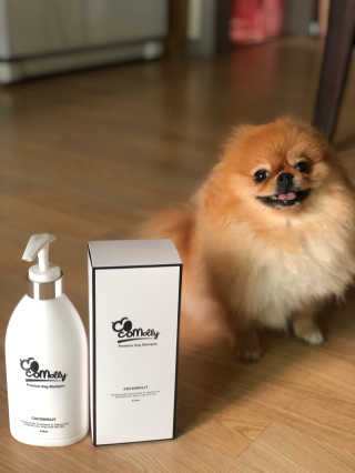 예민한 피부를 위한 코코몰리 All in one 자연유래 샴푸 — 5점을 준 리뷰어가 2020년 7월 올린 사용 사진