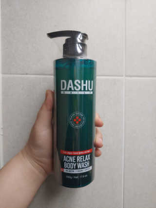 다슈코리아 다슈 데일리 아크네 릴렉스 바디워시 500ml — 4점을 준 리뷰어가 2020년 7월 올린 사용 사진