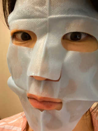 닥터랑 마이크로바이옴 스킨 밸런스 마스크 — 5점을 준 리뷰어가 2020년 11월 올린 사용 사진