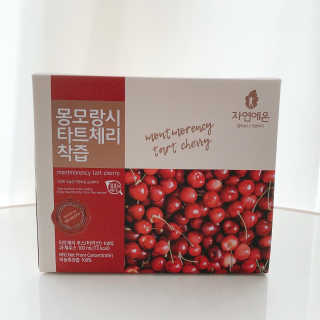자연에온 몽모랑시 타트체리 착즙 100mL 10개입 2BOX — 5점을 준 리뷰어가 2020년 10월 올린 사용 사진