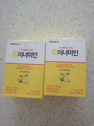 이너미인 VITAMIN-C 700 — 5점을 준 리뷰어가 2020년 9월 올린 사용 사진