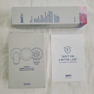 시프트 에센스샤워기 [앨리스 본품+SHIFT 샤워헤드] — 5점을 준 리뷰어가 2020년 12월 올린 사용 사진