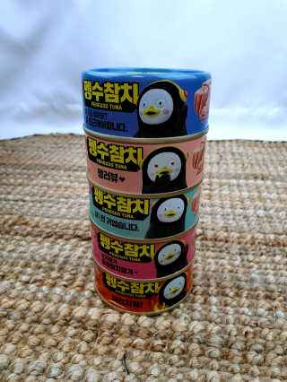 동원참치 펭수참치 — 5점을 준 리뷰어가 2020년 6월 올린 사용 사진
