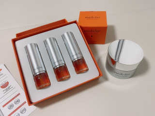 메디페르 [ 1+1 ] 루테인앰플세트 1개 + 루테인크림 50ml 1개 — 5점을 준 리뷰어가 2020년 11월 올린 사용 사진