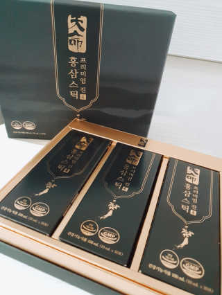헬스업_천명진프리미엄홍삼스틱_10ml x 30포 — 4.5점을 준 리뷰어가 2020년 9월 올린 사용 사진
