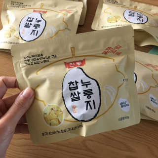 [꾸콤] 참참 전통 찹쌀 누룽지 일주일세트 60g x 5 — 1점을 준 리뷰어가 2020년 12월 올린 사용 사진