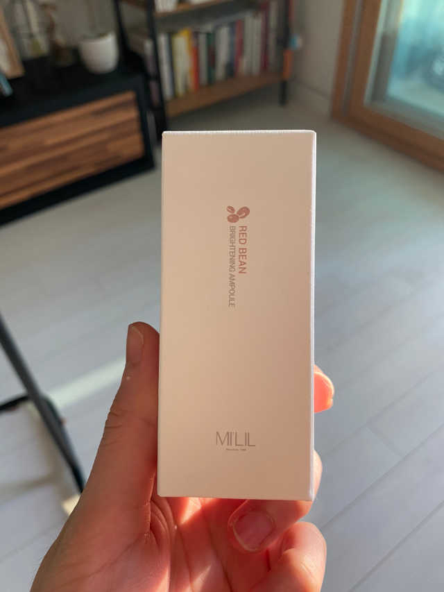 [미릴] 맑음빛 레드빈 브라이트닝 앰플 리뷰 사진