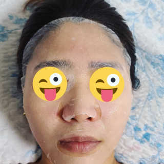 비피도랩 프로클리닉 폴루션에이징 프로텍트 마스크 — 5점을 준 리뷰어가 2020년 8월 올린 사용 사진